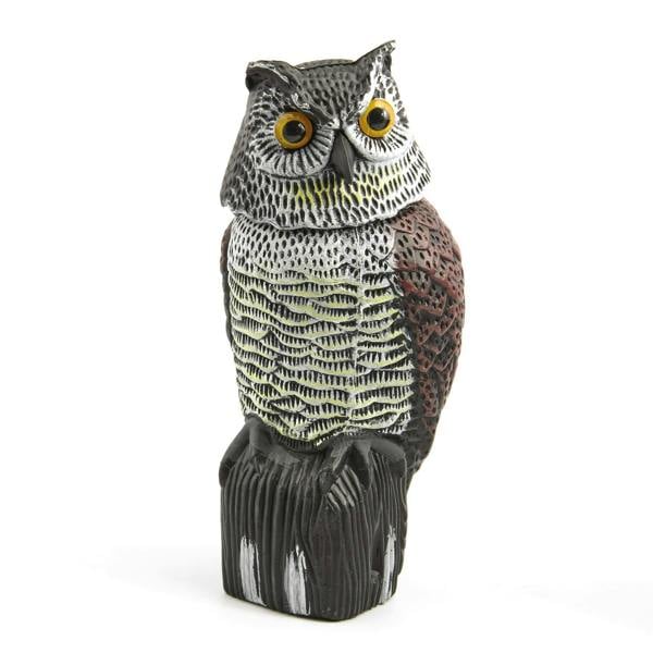 Life-Sized Decoy Owl