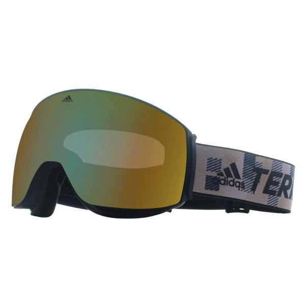 Adidas Ski Goggles SP0053 91Z Matte Blue Orange Mirror Violet