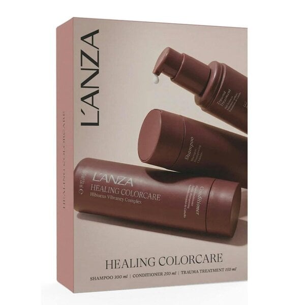 L'Anza Healing ColorCare Set - Shampoo, Conditioner + FREE Trauma Treatment