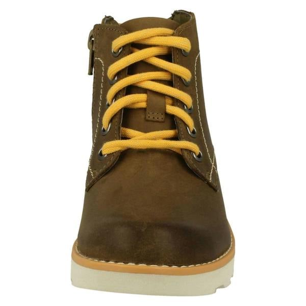 Clarks Boys Clarks Lace Up Detailed Boots Crown Hike K