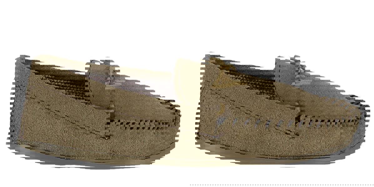 Carrera Womens Suede British Hand Made Real Suede Moccasins Slippers