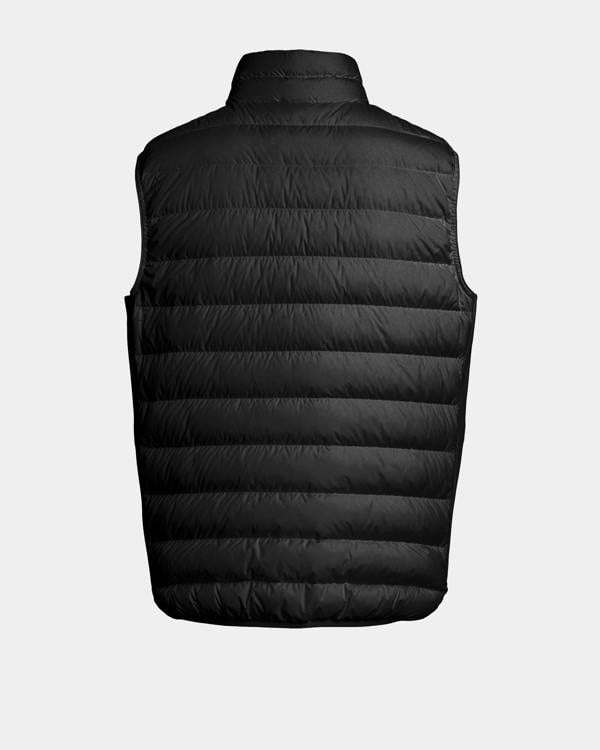 Parajumpers Perfect Mens Down Vest - Black 541, back