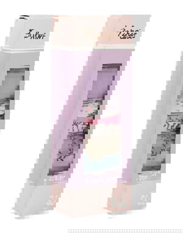 Pusheen Girls Multicoloured Sweet Pizza Party Calf Socks Set of 5