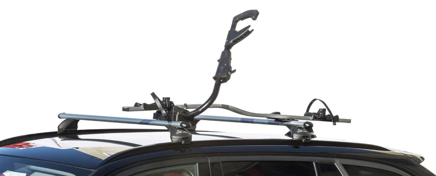 Green Valley Fast Rider Cycle Carrier Roof Rack Cross Bar Mounted E Bikes -20kg
