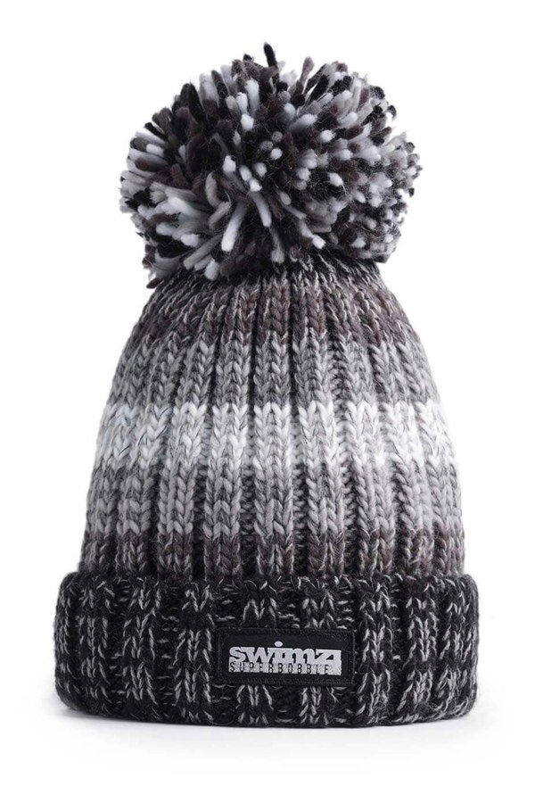 SuperBobble Gradient Beanie Bobble Hat - Dark Winter Sky