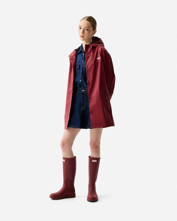 Hunter Jo Unisex Parka - Merlot