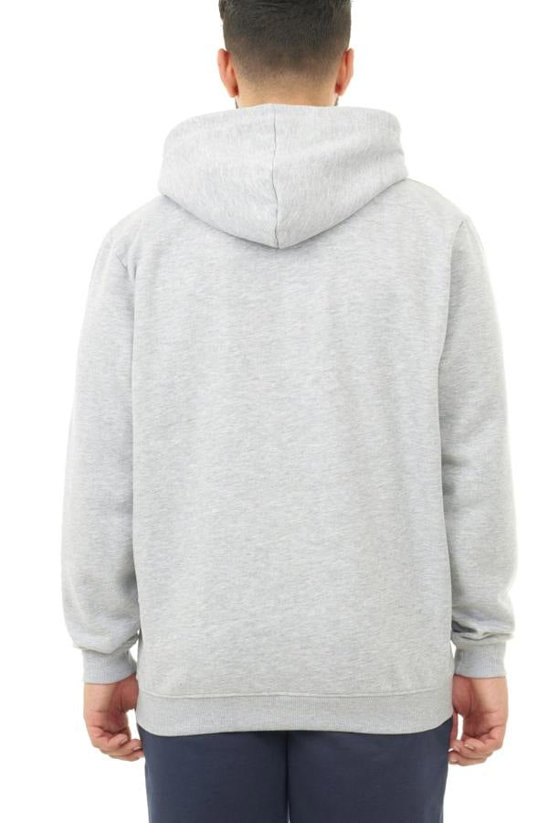 Smart Living Men's Zip-Up Hoodie - Eco-Friendly, Soft & Stylish - Grey