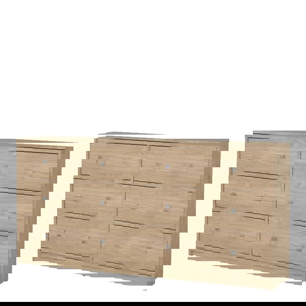 Furniture To Go May Chest of 6 Drawers (3+3) in Jackson Hickory Oak