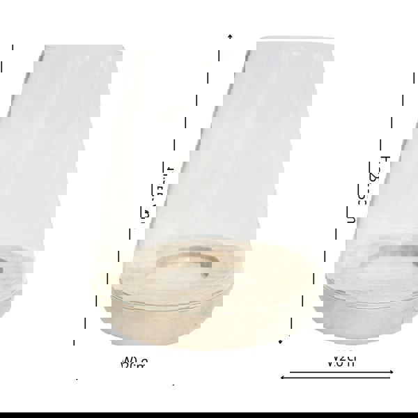Ivyline Padstow Whitewash Lantern