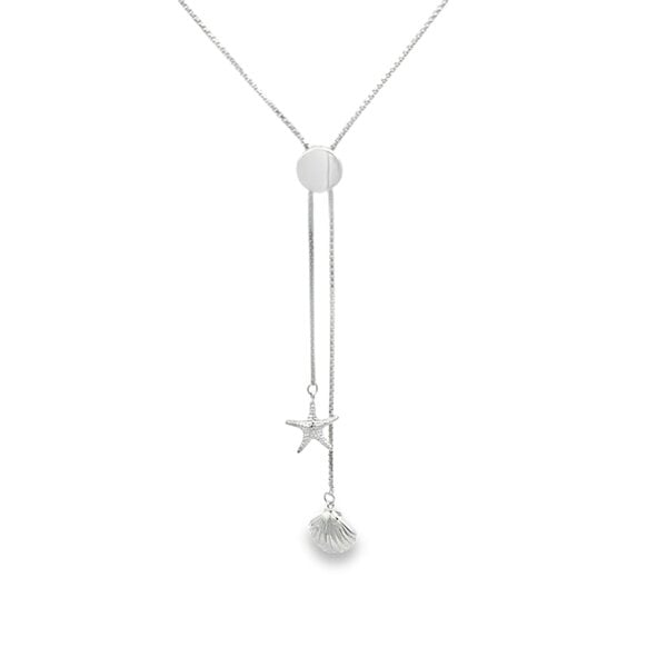 Reeves & Reeves Seashell Slider Necklace