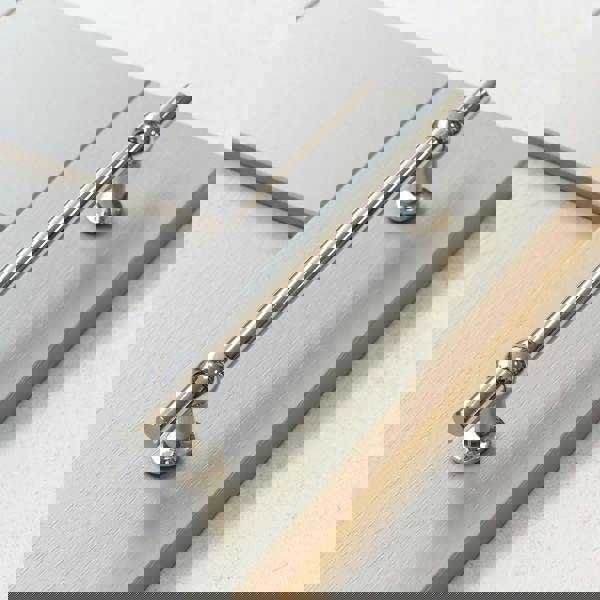 Handle & Home Polished Chrome T-Bar Handle and Knob