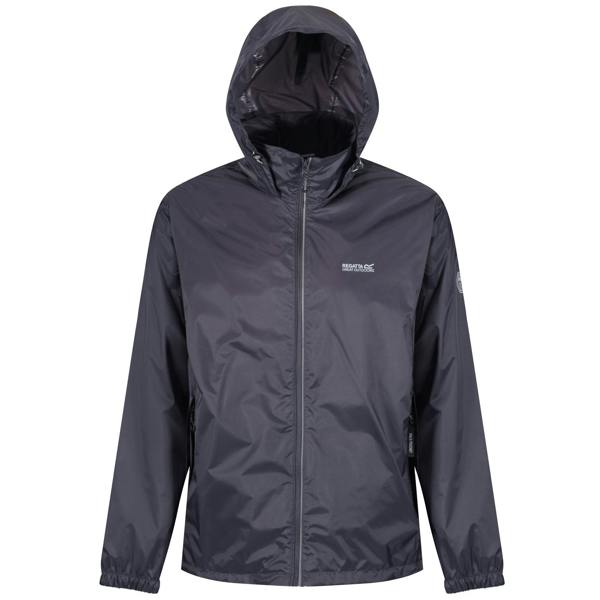 Regatta Mens Lyle IV Waterproof Hooded Jacket - Iron
