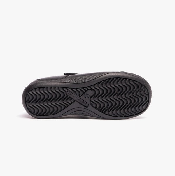 Hush Puppies JESSICA Girls School Shoes Black