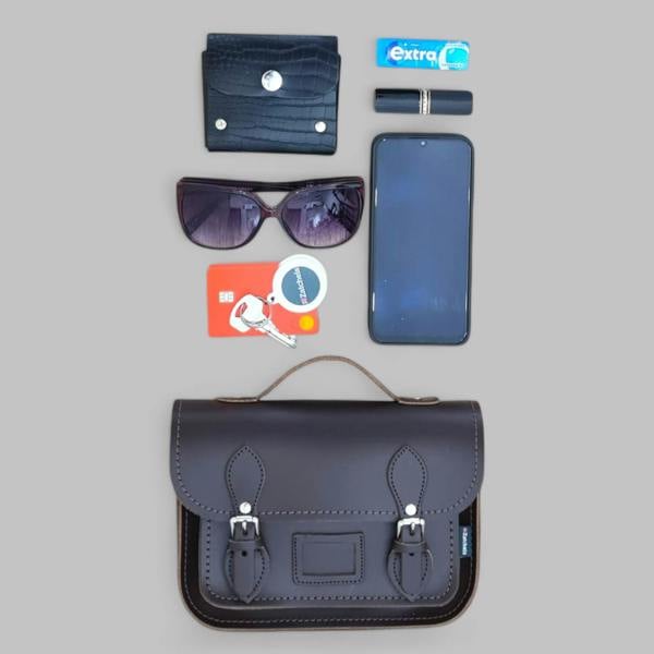 Zatchels Leather Midi Satchel - Rachel Gadsden Artist Edition