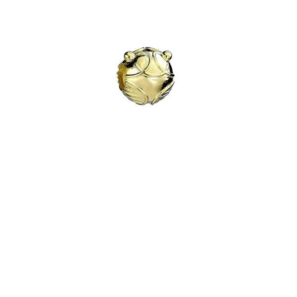 Harry Potter sterling silver Golden snitch spacer bead  Gold