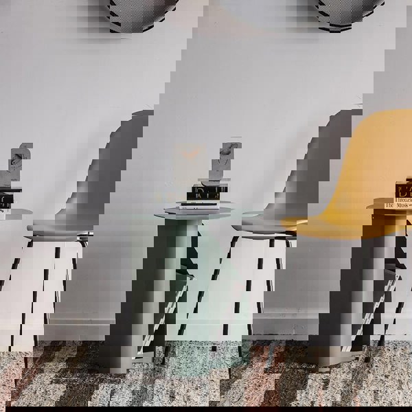 M39 Green Side Table With Side Storage-Weilai Concept-Weilai Concept