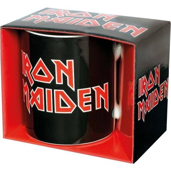 Iron Maiden Logo Boxed Ceramic Mug (officially licensed)