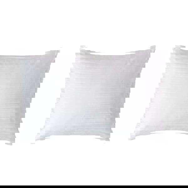 HOMESCAPES Silky 330 TC Egyptian Cotton Satin Stripe Housewife Pillowcase, Standard Size