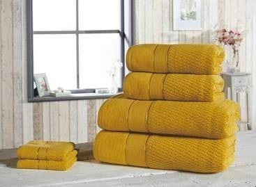 HomeSpace Direct Noble Velour 6 Piece Bath Towel Bale
