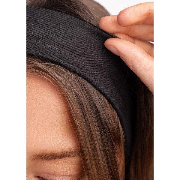 Brushworks Jersey Headbands - 3 Pack