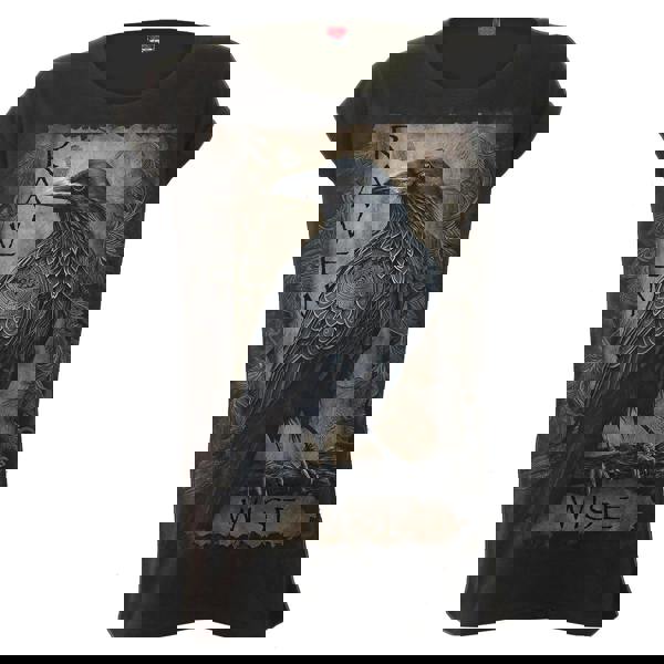 RAVEN WISE - Turnup Sleeve Loosefit Tee