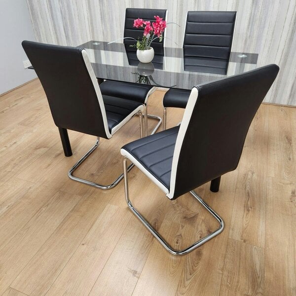 Kosy Koala Dining Table Set with 4 Chairs Dining Room, and Kitchen table set of 4