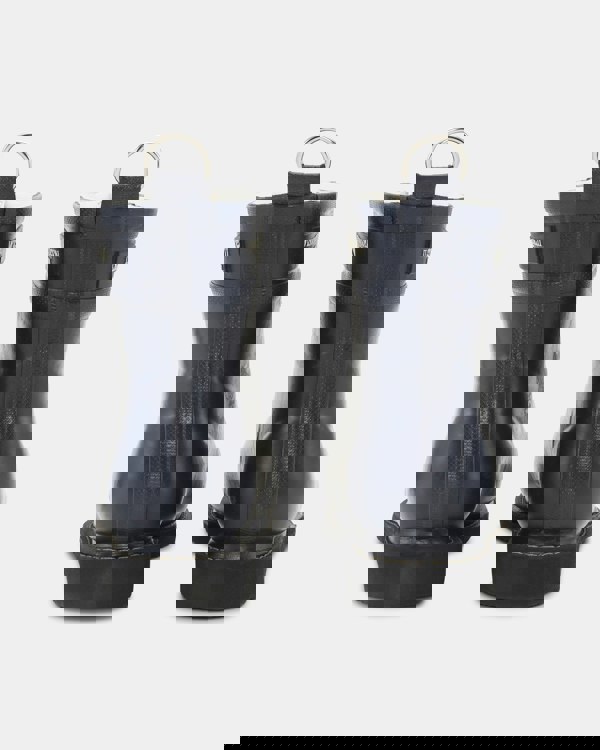 Ilse Jacobsen Rub Womens Laced Short Rubber Boots - Dark Indigo 660