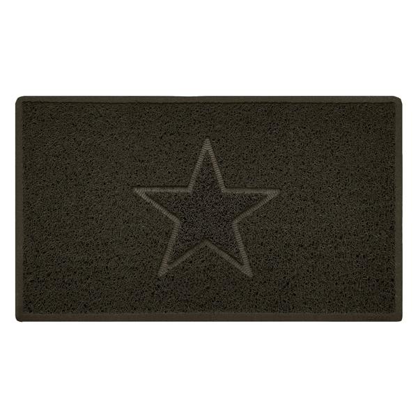 Nicoman Embossed Spaghetti Outdoor Doormat - Brown