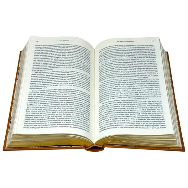 The Wealth Of Nations By Adam Smith (Leather Bound)