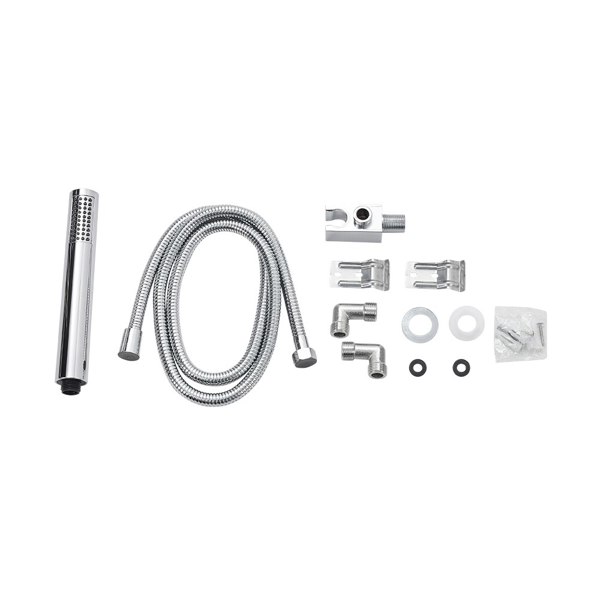 Living and Home Stainless Steel Bathroom Exposed Shower Tower Panel