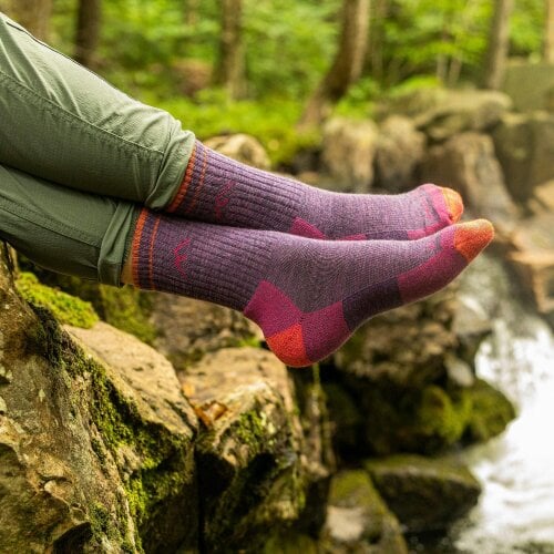 Darn Tough 3 Pair Multipack Womens Hiker Merino Midweight Hiking Socks Earth