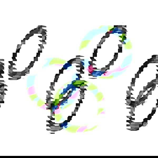 Vibrant neon BECO Sealife neoprene diving rings steering wheel cover