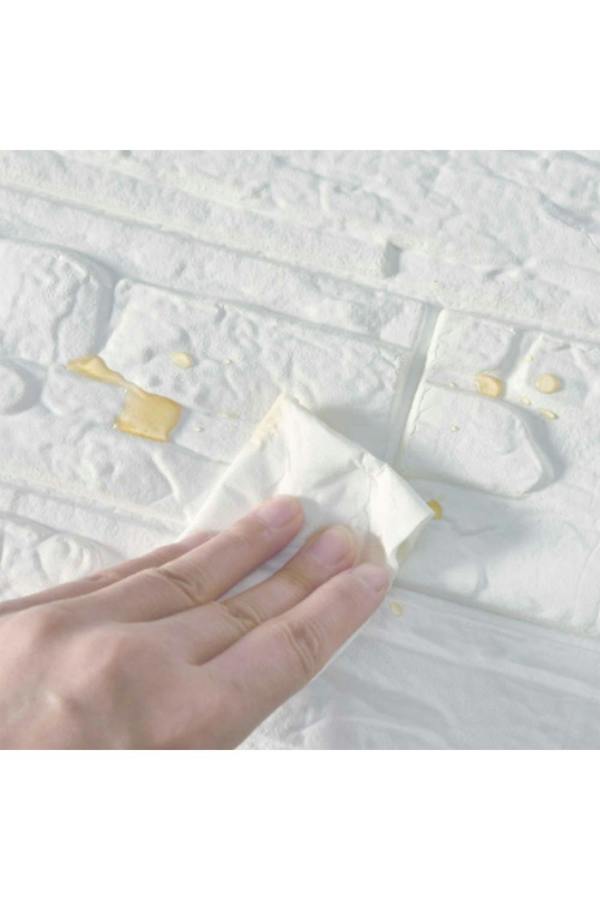 Living and Home 6 Pcs 3D Wall Panel Decorative Wallpaper