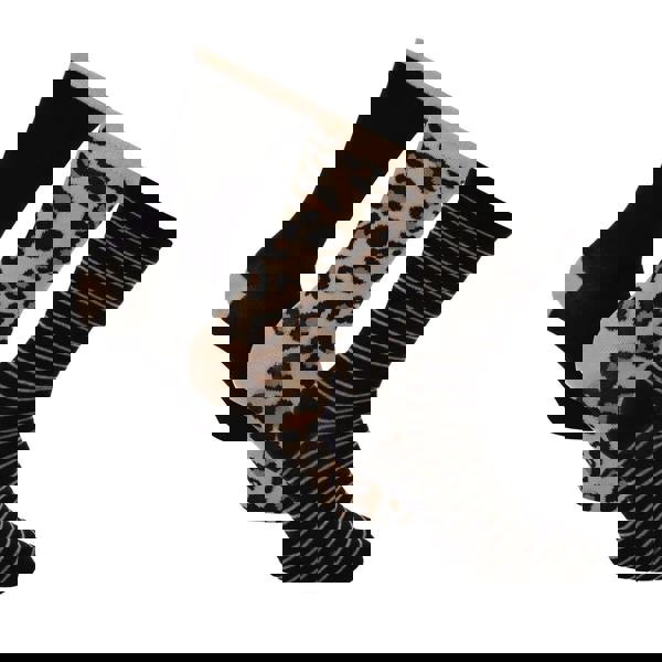 Lee Unisex Adult Socks (Pack of 3) - Black/Multicoloured - 