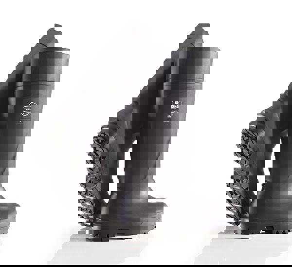 BEKINA Bekina StepLite EasyGrip Mens Steel Toe/Midsole Full Safety S5 Wellie Boots, black safety wellington boots with sturdy soles and steel toe protection.