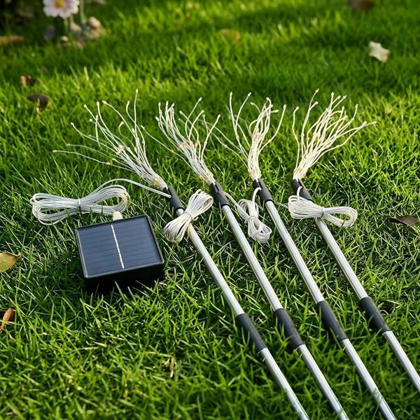 Milagro Dragon Solar Lamp Rgb Set Ip44 Stainless Steel