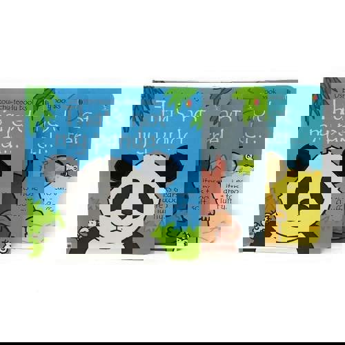 Usborne Thats Not My Animals 3 Books Collection Set Pack Panda Squirrel Hamster Touchy-feely Board Books