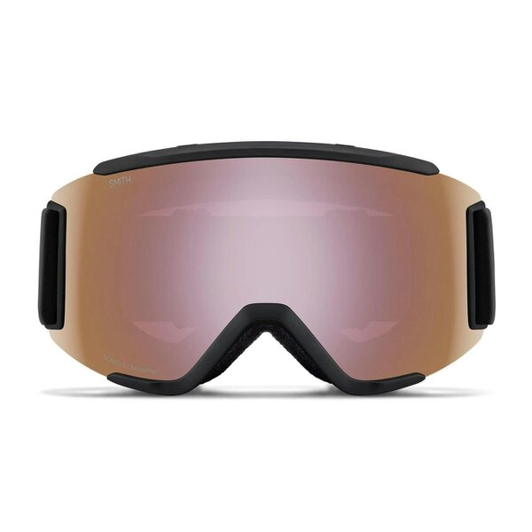 Smith Ski Goggles Squad S 2QJ M5 Black ChromaPop Everyday Rose Gold Mirror & Clear