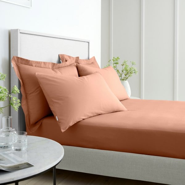 Bianca 200 Thread Count Cotton Percale Extra Deep Fitted Sheet