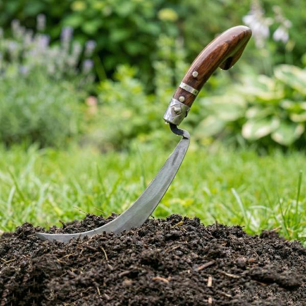 HAAY TOOLS Patio Knife Weeder – Multi-Purpose Gardening Knife, Pruning Tool & Grout Removal Tool for Patio, Driveway & Garden Weed Cleaning