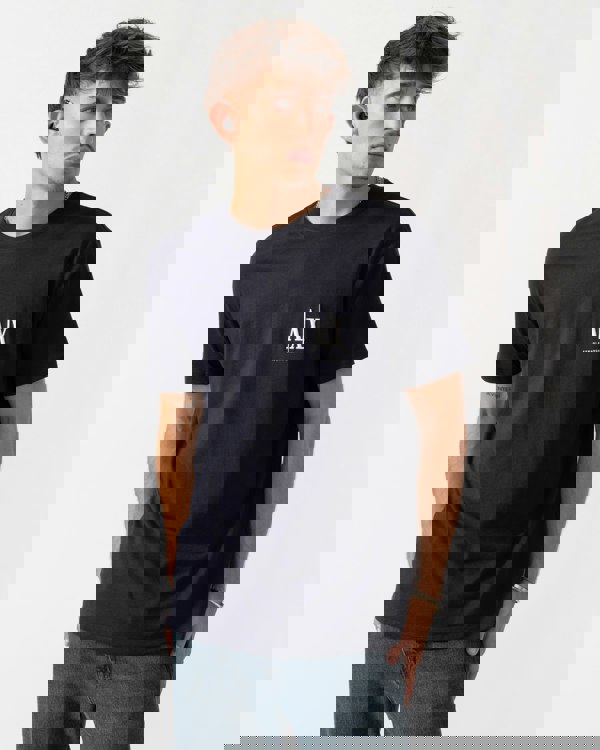 Armani Exchange Mens T-Shirt XM000365-AF12308 - Deep Navy UB101