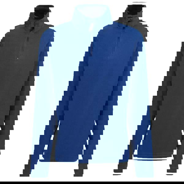 Regatta Professional Mens Micro Zip Neck Fleece Top - Royal Blue - 