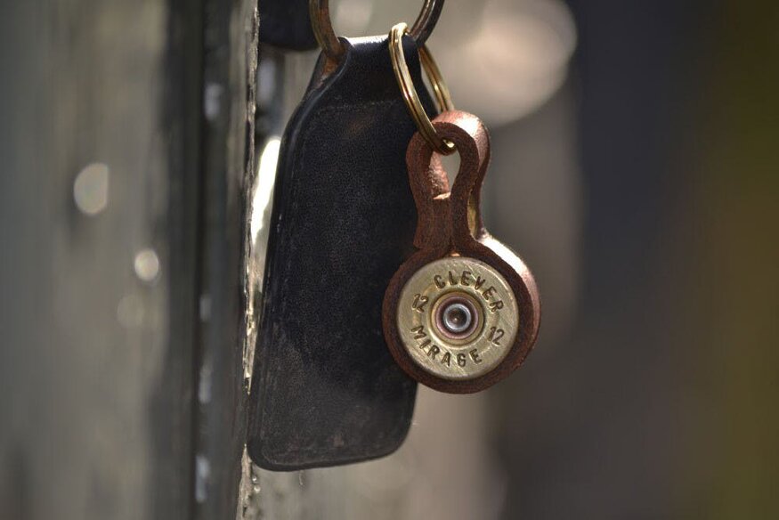 Shotgun Cartridge Keyring