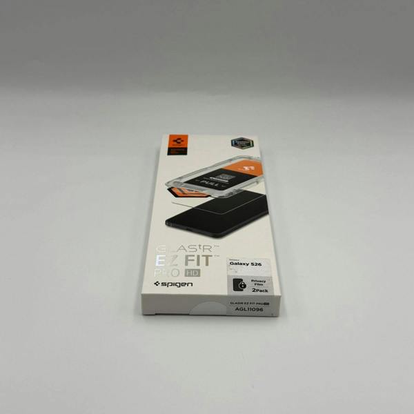 Spigen Glastr EZ Fit Pro HD Privacy Film Screen Protector 2 Pack for Samsung Galaxy S26 6.3" - AGL11096