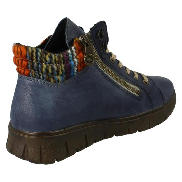 Rieker Ladies Rieker Wide Fit Ankle Boots N1305