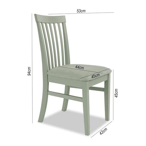 Statement Furniture Florence Highback Upholstered Chairs Set of 2