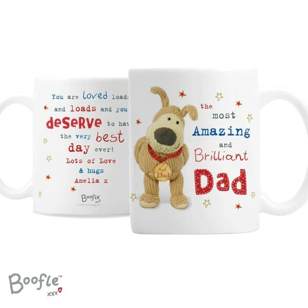 Personalised Memento Company Personalised Boofle Medal Mug
