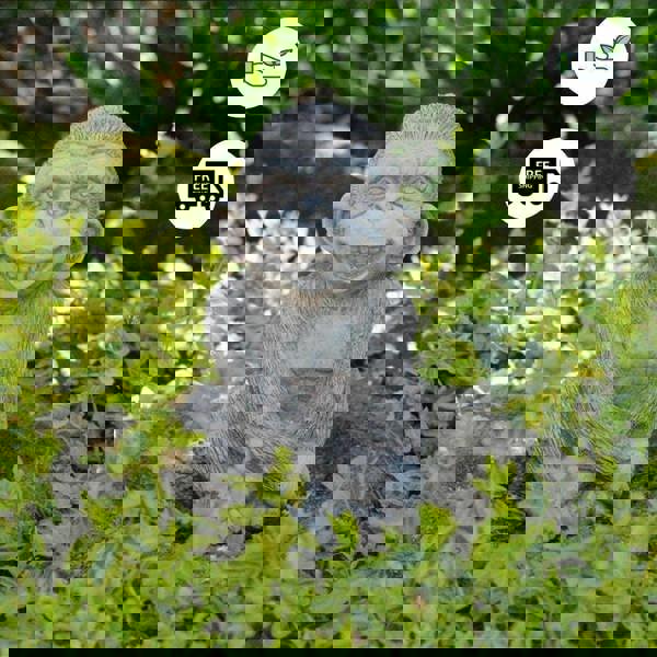 Stone cast Cheeky Monkey sculpture