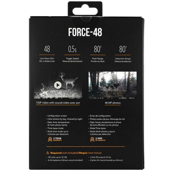 Spypoint Force-48 Trail Camera - Grey