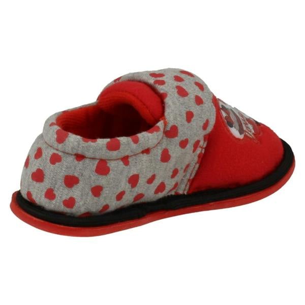 Disney Girls Disney Hook & Loop Slippers Minnie Mouse Boarder